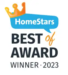HomeStars Best of 2023 Winner- OddJob.Ca OddJob Awards